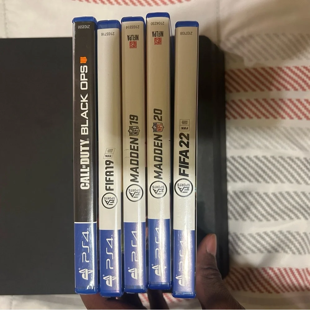 Sony Black Gaming Console